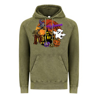 Vintage Olive halloween Vintage Hoodie - SublimationCraftShop