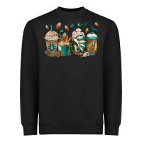 Black indian headdress coffee cups Heavyweight Sweatshirt - Jasminsmagicworld