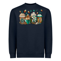 Indian Headdress Coffee Cups Heavyweight Sweatshirt | Teevron