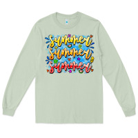 Matcha Summer Summer Summer Long Sleeve Tee - CowhideDigitalArt