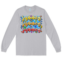 Moon Dust Summer Summer Summer Long Sleeve Tee - CowhideDigitalArt