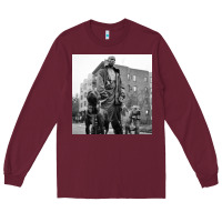 Burgundy dmx in the 90s Long Sleeve Tee - linhVisuals