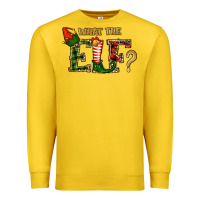 Lemon What The Elf Christmas Premium Sweatshirt - RanaPortraitStore