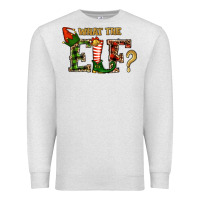 Oatmeal Heather What The Elf Christmas Premium Sweatshirt - RanaPortraitStore