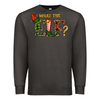 Smoke What The Elf Christmas Premium Sweatshirt - RanaPortraitStore