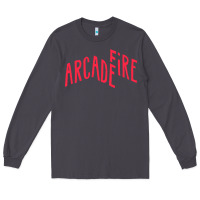 Smoke Arcade Fire Long Sleeve Tee - linhVisuals