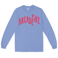 Colony Blue Arcade Fire Long Sleeve Tee - linhVisuals