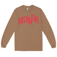 Toasted Coconut Arcade Fire Long Sleeve Tee - linhVisuals