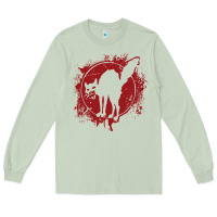 Matcha Anarchist Black Cat Long Sleeve Tee - linhVisuals
