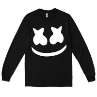 Black mello face Long Sleeve Tee - linhVisuals
