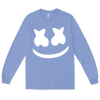 Colony Blue mello face Long Sleeve Tee - linhVisuals