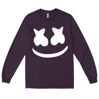 Plum mello face Long Sleeve Tee - linhVisuals