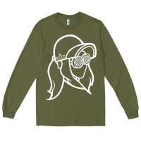 Army Green rezz müsïcc Long Sleeve Tee - linhVisuals