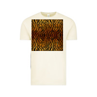 Vintage Arctic tiger seamless pattern Vintage Tee - BundleAndBundleShop