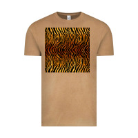 Tiger Seamless Pattern Vintage Tee | Teevron