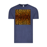 Vintage Denim tiger seamless pattern Vintage Tee - BundleAndBundleShop