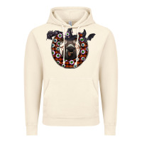 Vintage Artic halloween donkey Vintage Hoodie - SublimationCraftShop