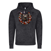Vintage Black halloween donkey Vintage Hoodie - SublimationCraftShop