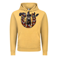 Vintage Mustard halloween donkey Vintage Hoodie - SublimationCraftShop
