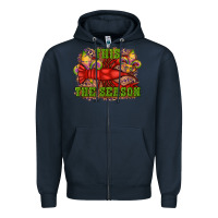 Navy mardi gras this the season crawfish fleur de lis Zipper Hoodie - RanaPortraitStore