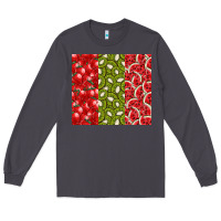 Smoke summer fruits Long Sleeve Tee - CowhideDigitalArt