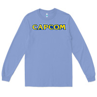 Colony Blue capcom Long Sleeve Tee - linhVisuals