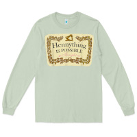 Matcha hennything is possible Long Sleeve Tee - linhVisuals