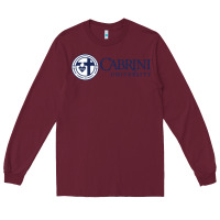 Burgundy cabrini Long Sleeve Tee - linhVisuals