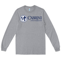 Heather Grey cabrini Long Sleeve Tee - linhVisuals