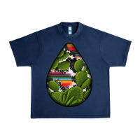 Navy mexican teardrop  5 Urban Heavy Tee - BundleAndBundleShop