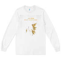 White jesse malin  music Long Sleeve Tee - linhVisuals