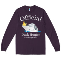 Official Duck Hunter Rubber Duck Cruisingducks T Shirt Long Sleeve Tee | Teevron