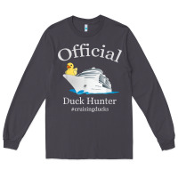 Smoke official duck hunter rubber duck cruisingducks t shirt Long Sleeve Tee - linhVisuals