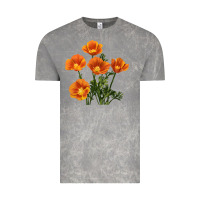 Cloud Rock California Poppy Flower Vintage Tee - RanaPortraitStore