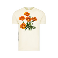 Vintage Arctic California Poppy Flower Vintage Tee - RanaPortraitStore