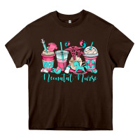 Chocolate Brown nicu neonatal nurse coffee cups Heavy Core Tee - OliviaCreatesArt