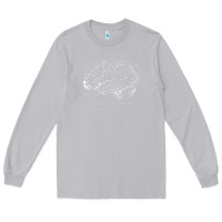 Moon Dust vintage human anatomy brain tee t tshirt Long Sleeve Tee - linhVisuals