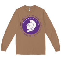 Toasted Coconut hunter college Long Sleeve Tee - linhVisuals