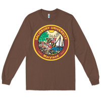 Chestnut salisbury university vectorized Long Sleeve Tee - linhVisuals