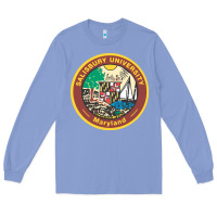 Colony Blue salisbury university vectorized Long Sleeve Tee - linhVisuals