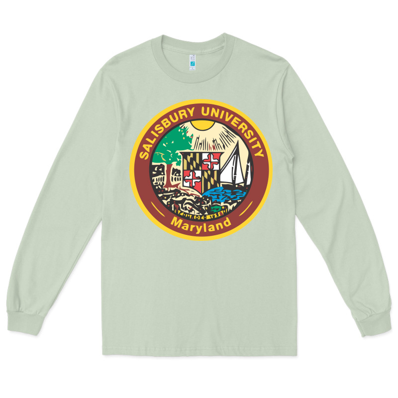 Salisbury University Vectorized Long Sleeve Tee by linhVisuals | Teevron