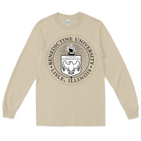 Mushroom Benedictine University Long Sleeve Tee - linhVisuals