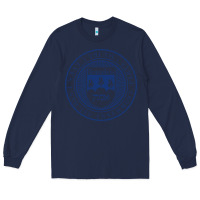 Navy Brandeis University Long Sleeve Tee - linhVisuals