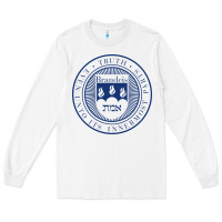 White Brandeis University Long Sleeve Tee - linhVisuals