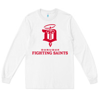 White fighting saints Long Sleeve Tee - linhVisuals