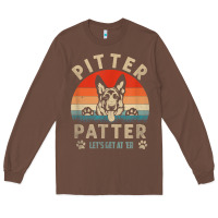 Chestnut pitter tshirt patter german shepherd dog funny vintage retro t shirt Long Sleeve Tee - linhVisuals
