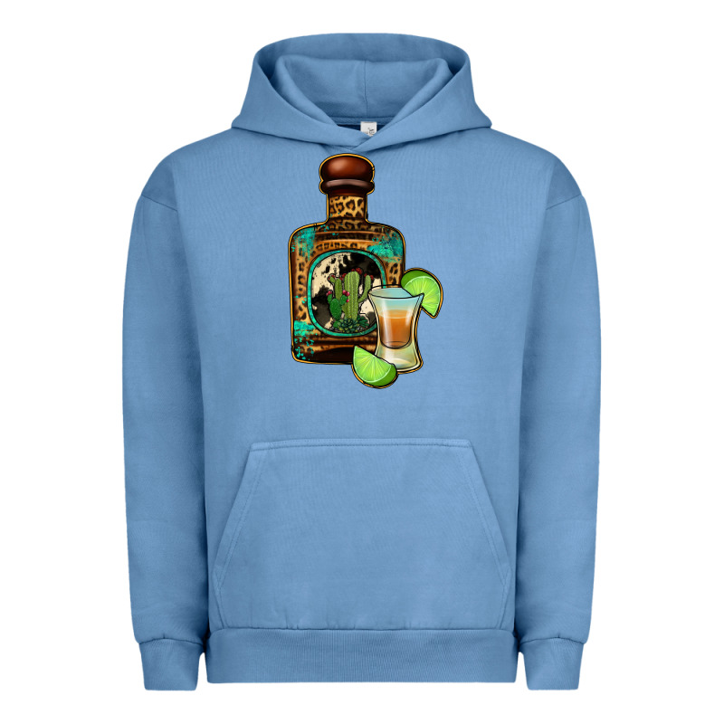 Tequila Bottle Urban Hoodie by Jasminsmagicworld | Teevron