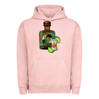 Pigment Salmon tequila bottle Urban Hoodie - Jasminsmagicworld