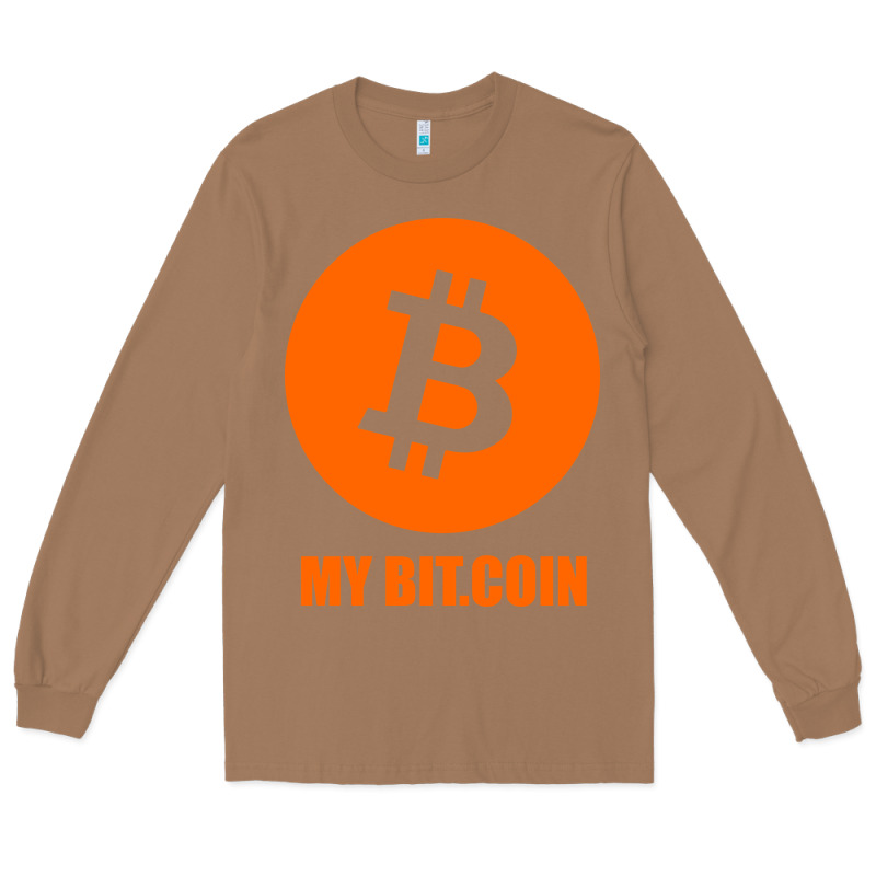 My Bitcoin Long Sleeve Tee by linhVisuals | Teevron