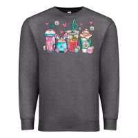 Charcoal Heather easter coffee Premium Sweatshirt - Jasminsmagicworld